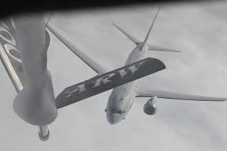 RAF P-8 US KC-135 Refueling