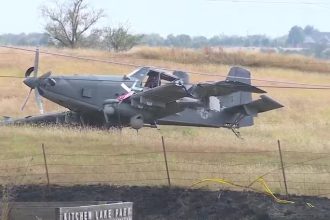 OA-1K Crash Landing